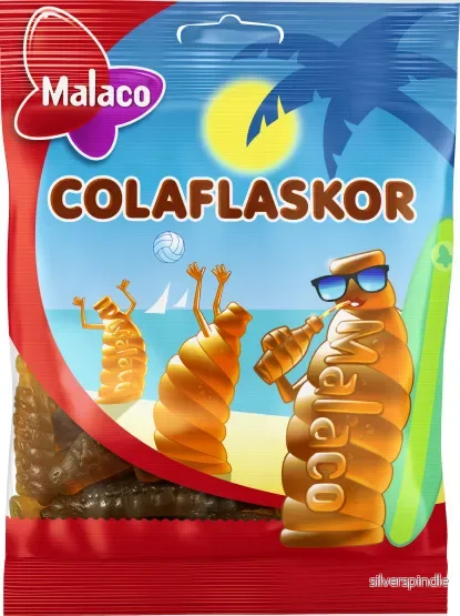 Malaco Colaflaskor 28x95g
