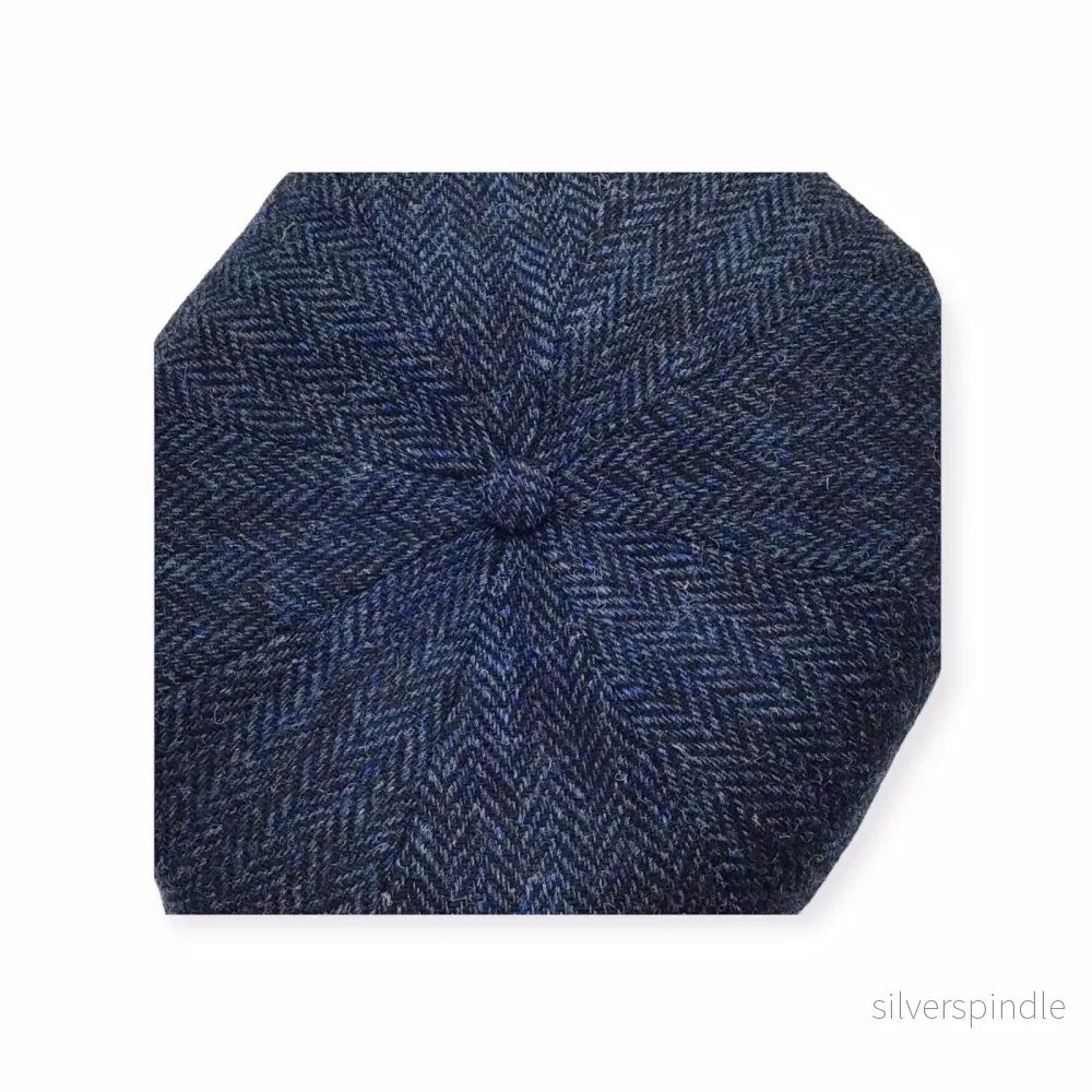 Walker & Hawkes Midnight Blue - tweedkeps baker boy - Bild 2