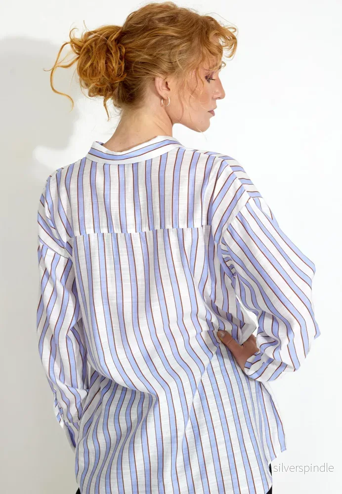 KOIN SHIRT SKJORTA - Blue stripe - Bild 3