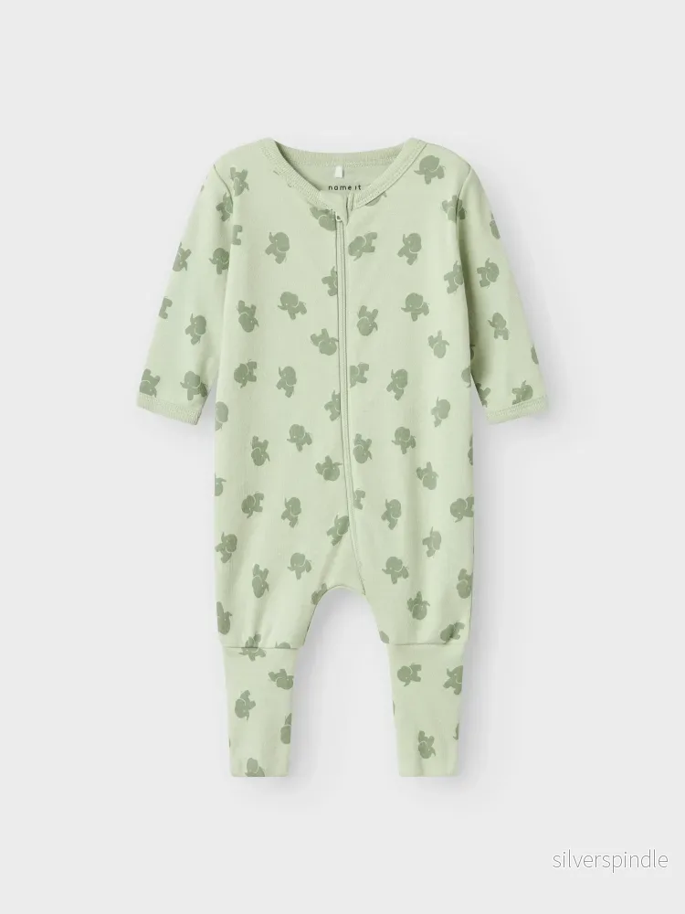 2-pack pyjamas grön Elefanter - Bild 3