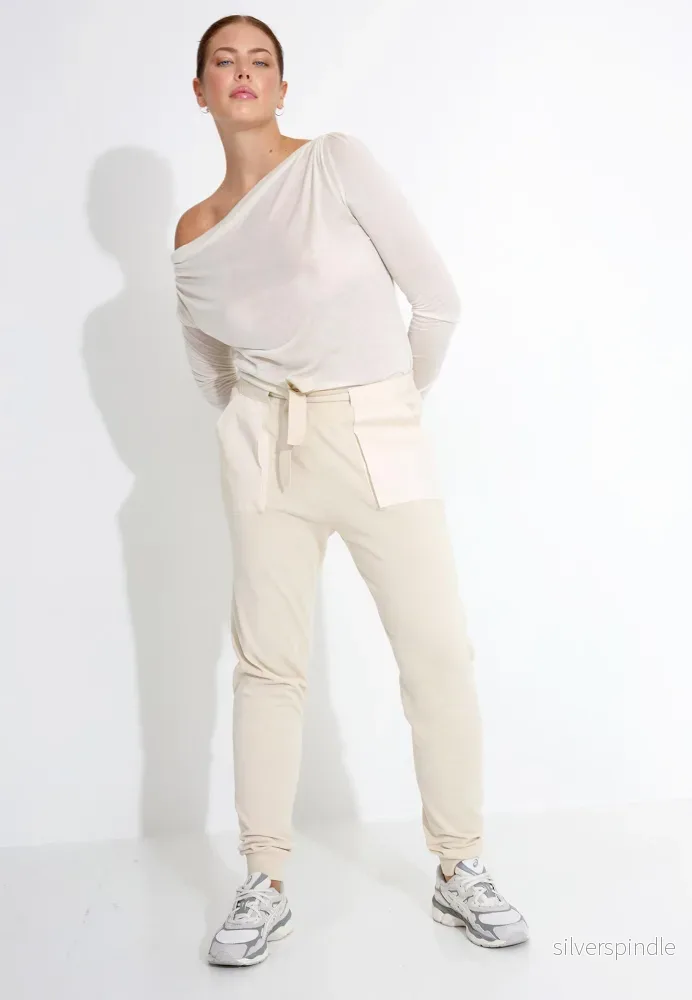 CREPE TROUSERS 09589 – beige CREPE TROUSERS 09589 – beige