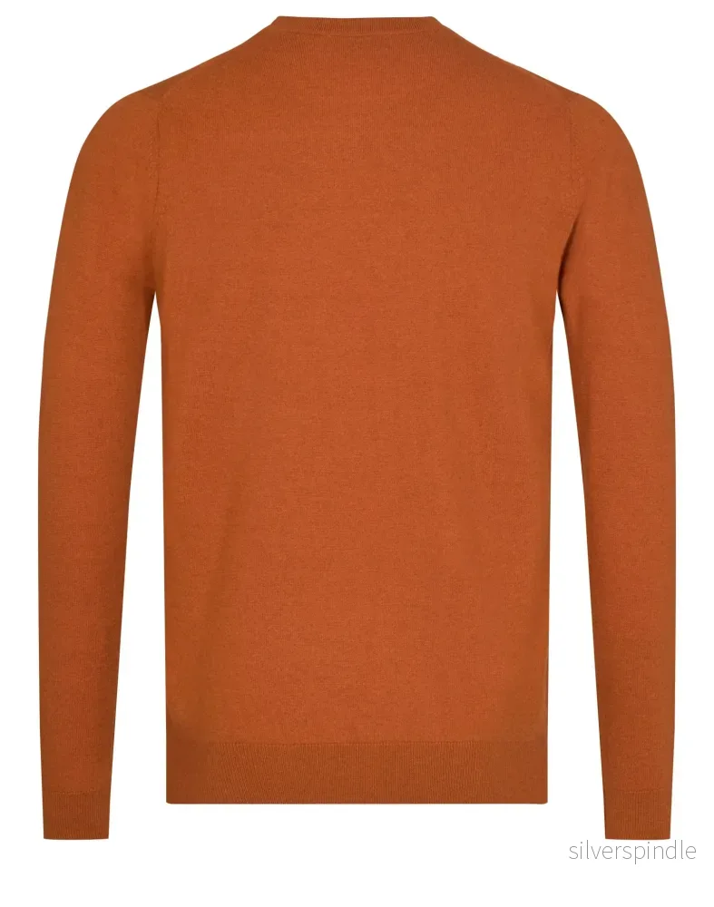 BS Nadal Regular Fit Stickad Tröja - Bright Orange - Bild 2