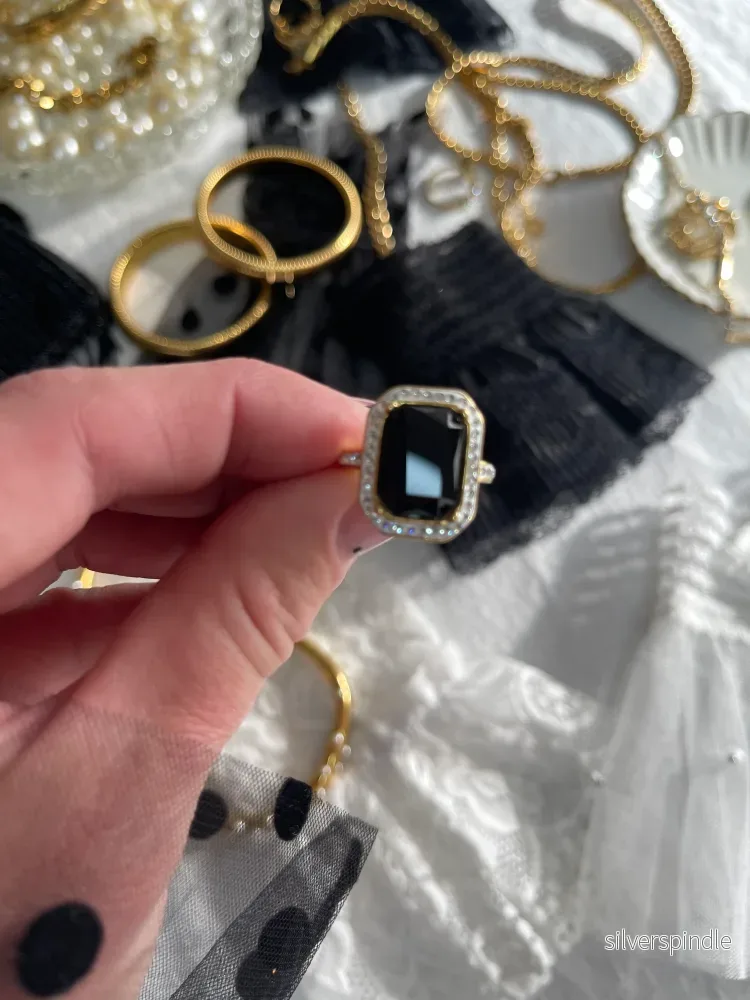 Diana cocktail ring black - Bild 3