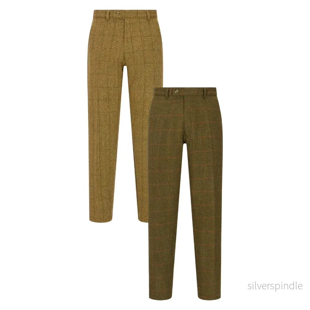 Walker & Hawkes – Leighton tweedbyxa i Windsortweed Walker & Hawkes – Leighton tweedbyxa i Windsortweed