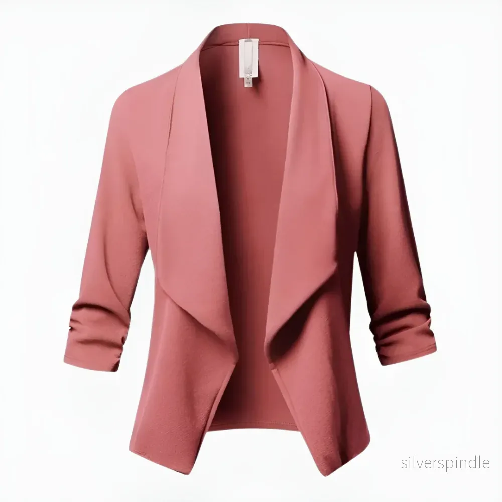Elegant Kavaj för Kvinnor | Slim Fit Långärmad Kavaj med Tidlös Design | Mångsidig Styling för Professionella Tillfällen - Bild 2
