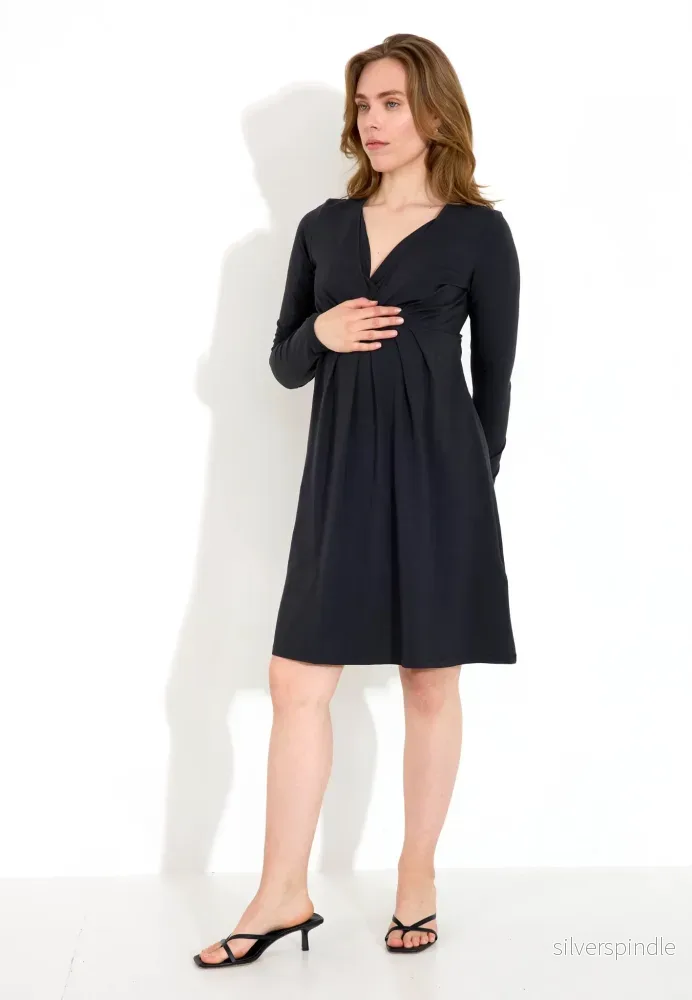 GRAVIDKLÄNNING 4795 – Dark grey