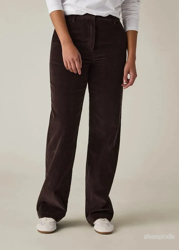 Lexington Straight Leg Corduroy Pants Dark Brown - Bild 3
