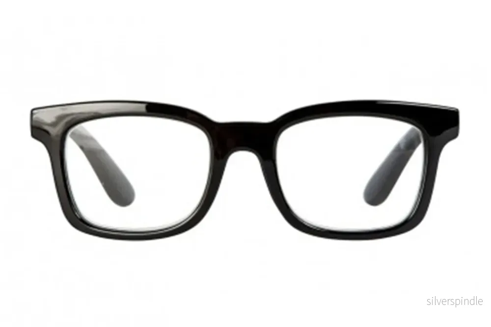 BL-KAJSA solid black Reading Glasses with Blue Light lens NEW also without power!