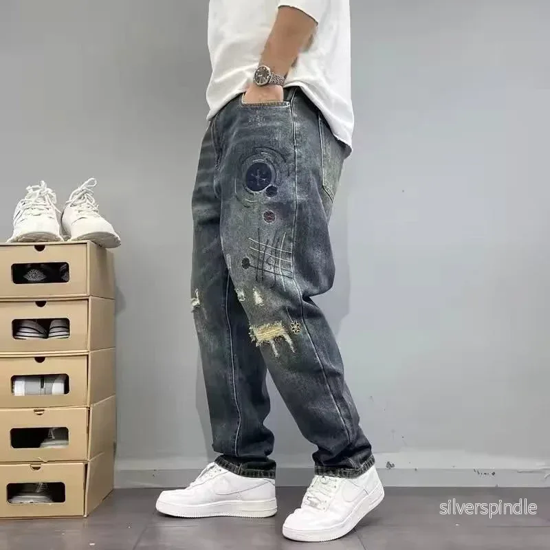 Ethan | Avslappnad Distressed Herr Jeans - Bild 3