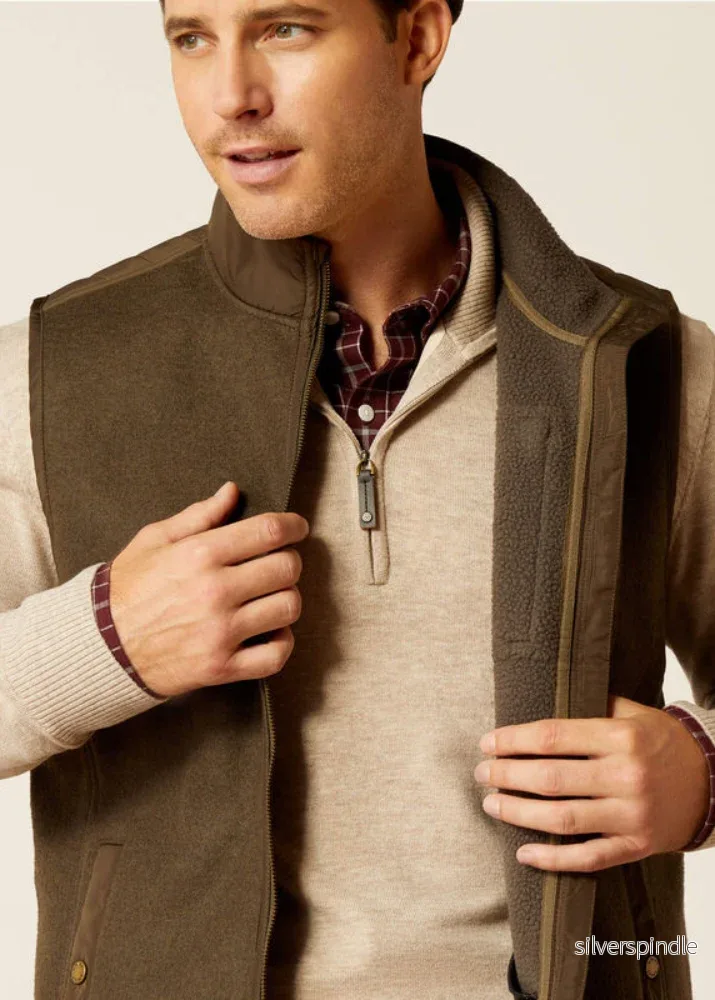 Ariat Men´s Millbrae Vest Earth - Bild 2
