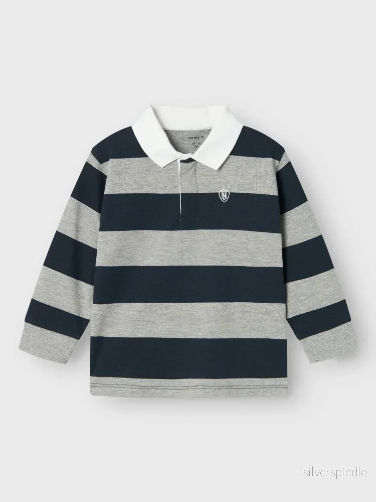 Piké Tröja Randig Sweatshirt - Bild 3