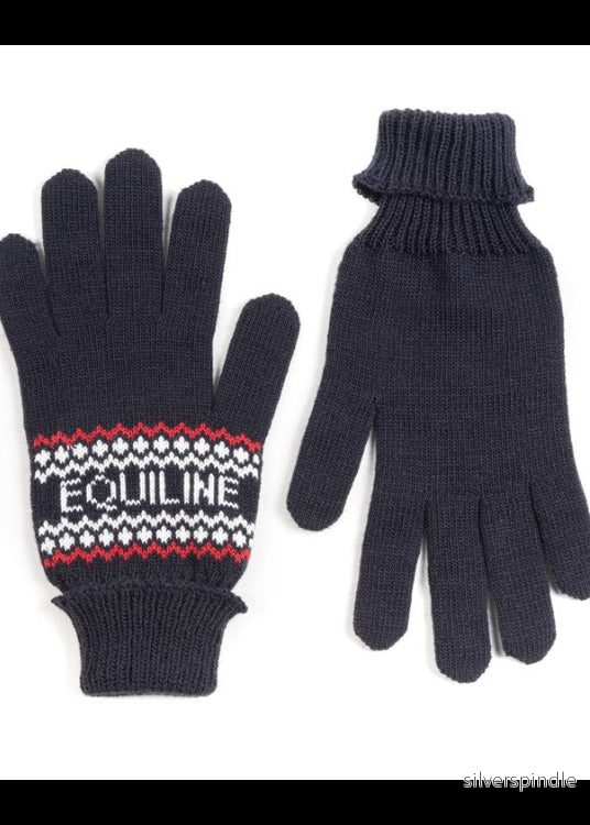 Equiline Christmas Dondy Gloves