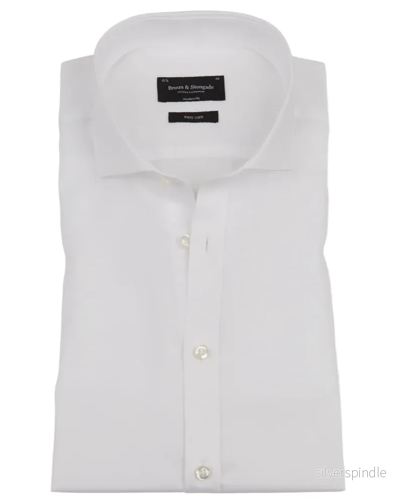 BS Raphael Modern Fit Skjorta – White BS Raphael Modern Fit Skjorta – White