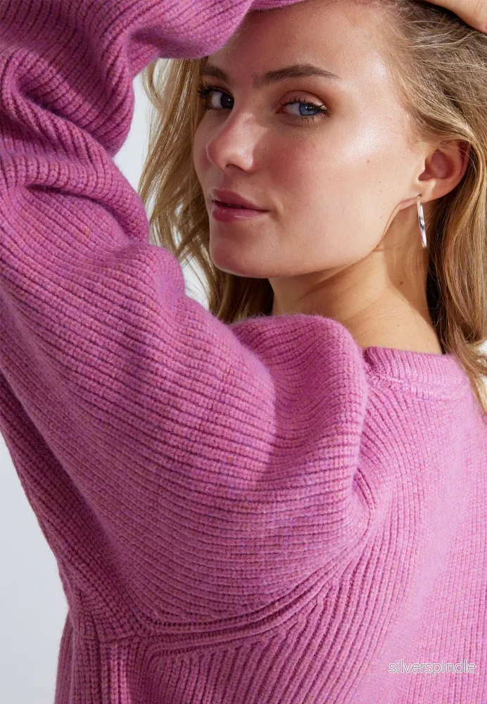 STICKAD TRÖJA - Rosa - Bild 3