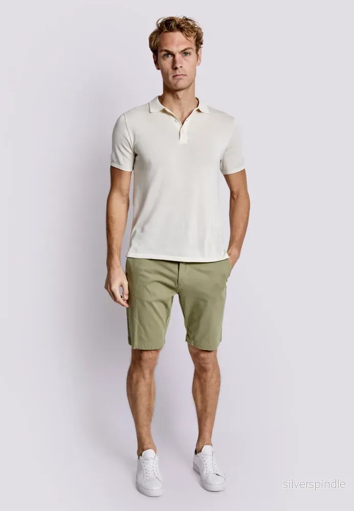 BS Massimo Regular Fit Shorts - Grön - Bild 3