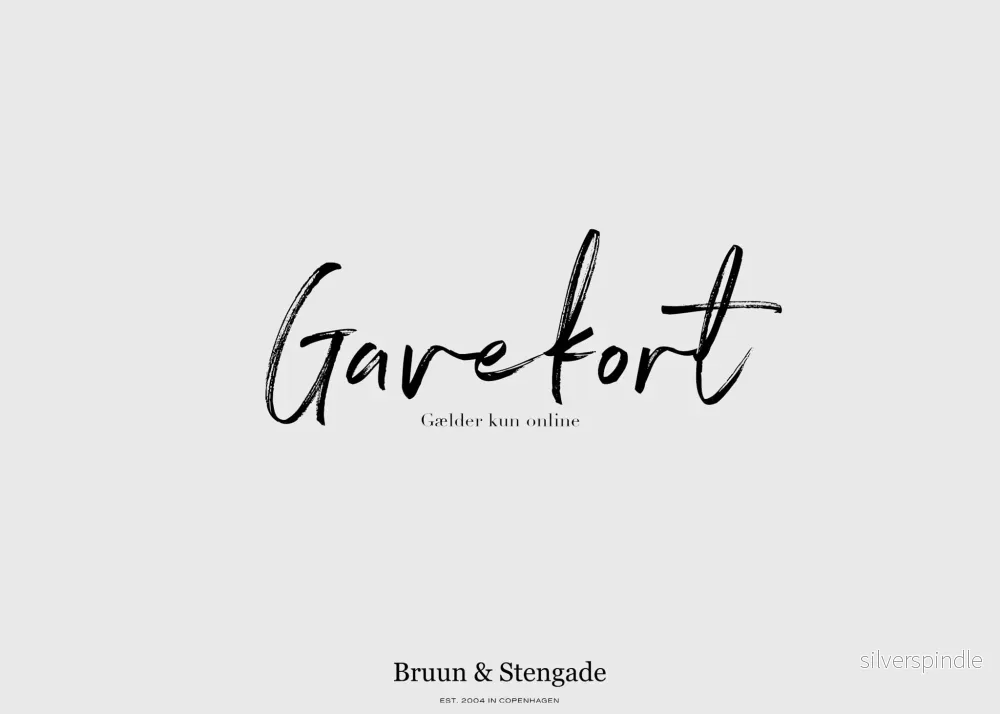 Bruun & Stengade presentkort –