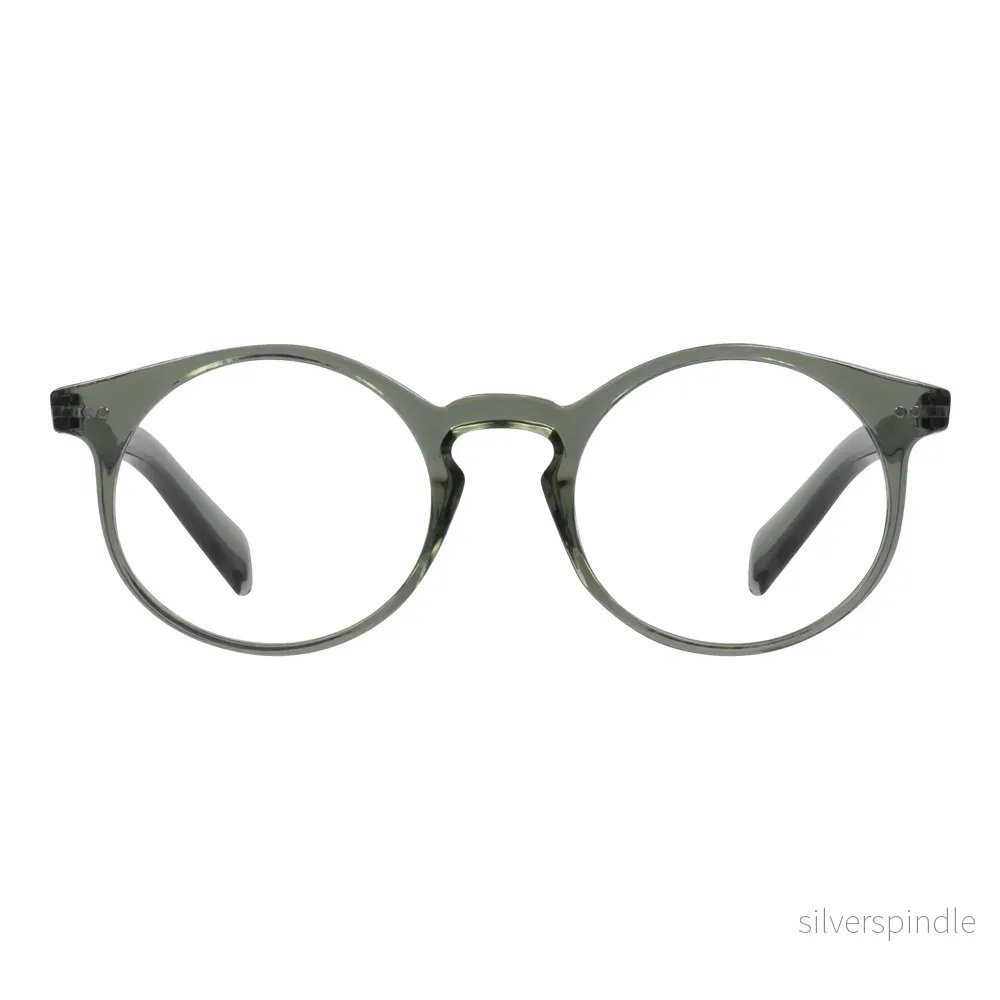 AXEL transp olive Reading Glasses