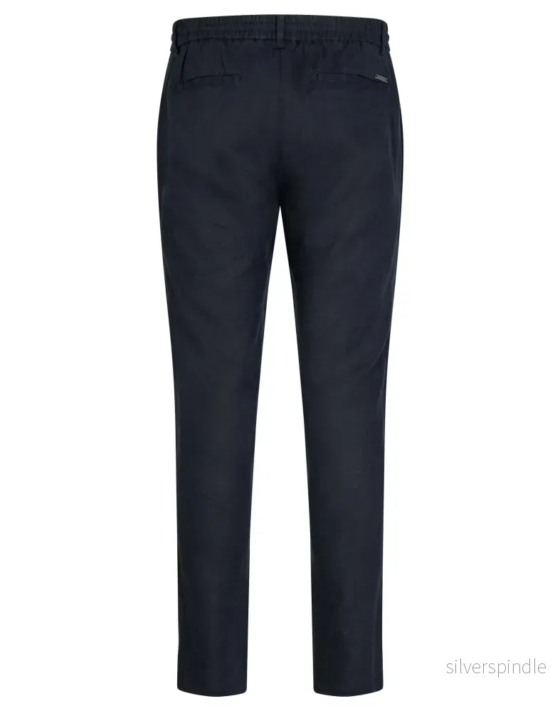 BS Ica Slim Fit Chinos - Navy - Bild 2