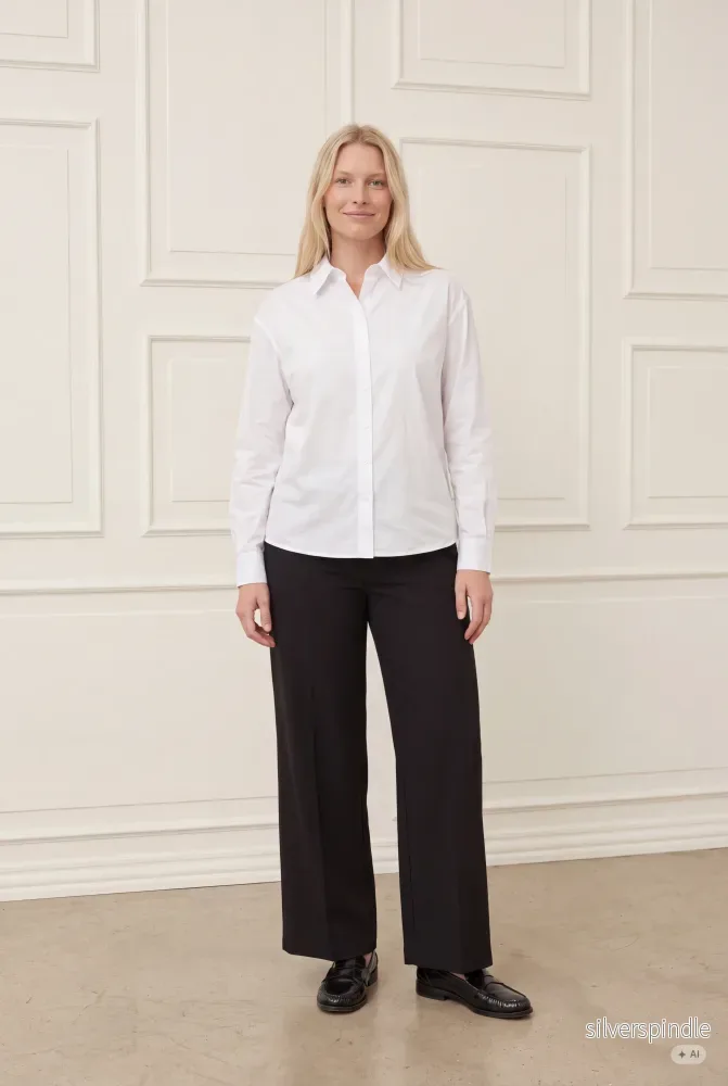 Sigga Basic Shirt - White - Bild 2