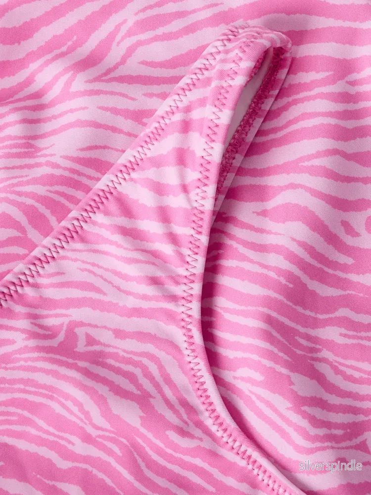 Zebra mönstrad Bikini - Bild 3