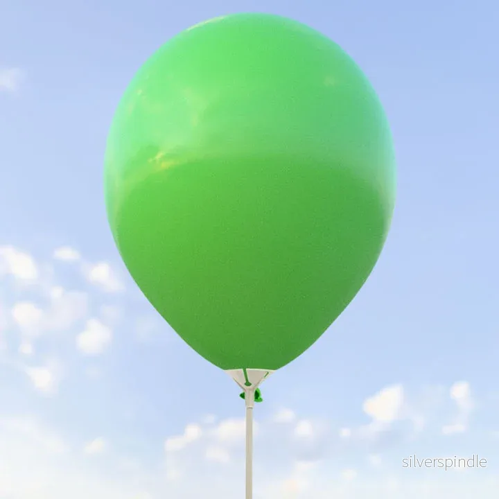 Äppelgröna ballonger 28 cm - 100-pack - Bild 2