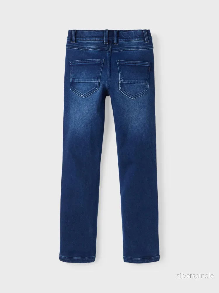 NKMRYAN FLEECEFODRADE JEANS - Bild 2