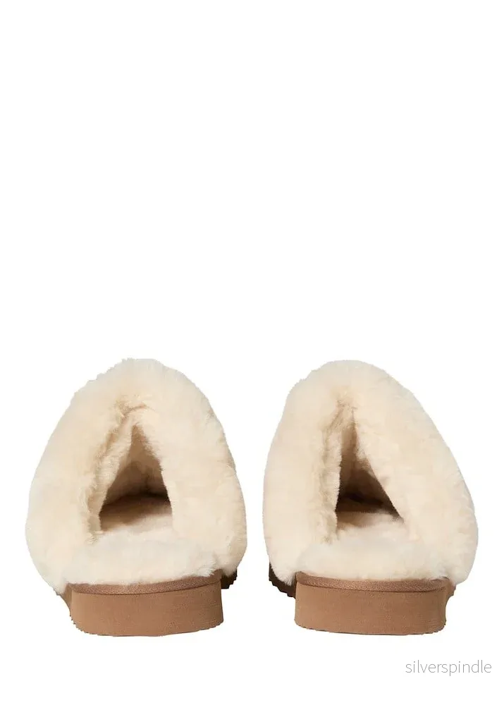 Lexington Women´s Suede Slippers Brown - Bild 2