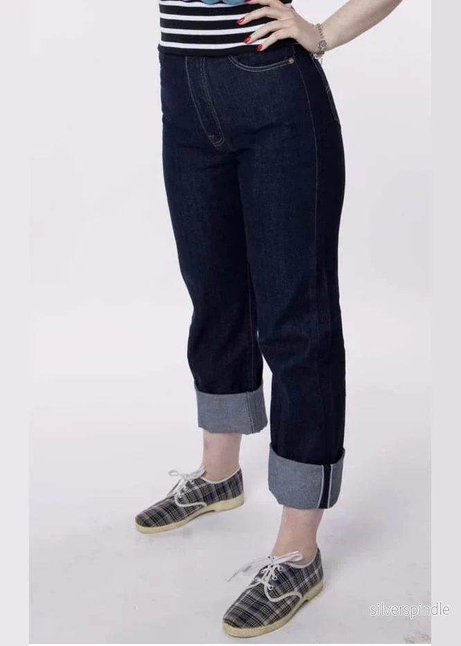 Freddies of Pinewood: Norma jeans i mörkblått - Bild 2