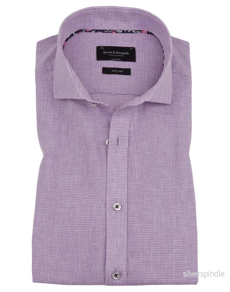 BS Alena Modern Fit Skjorta – Purple