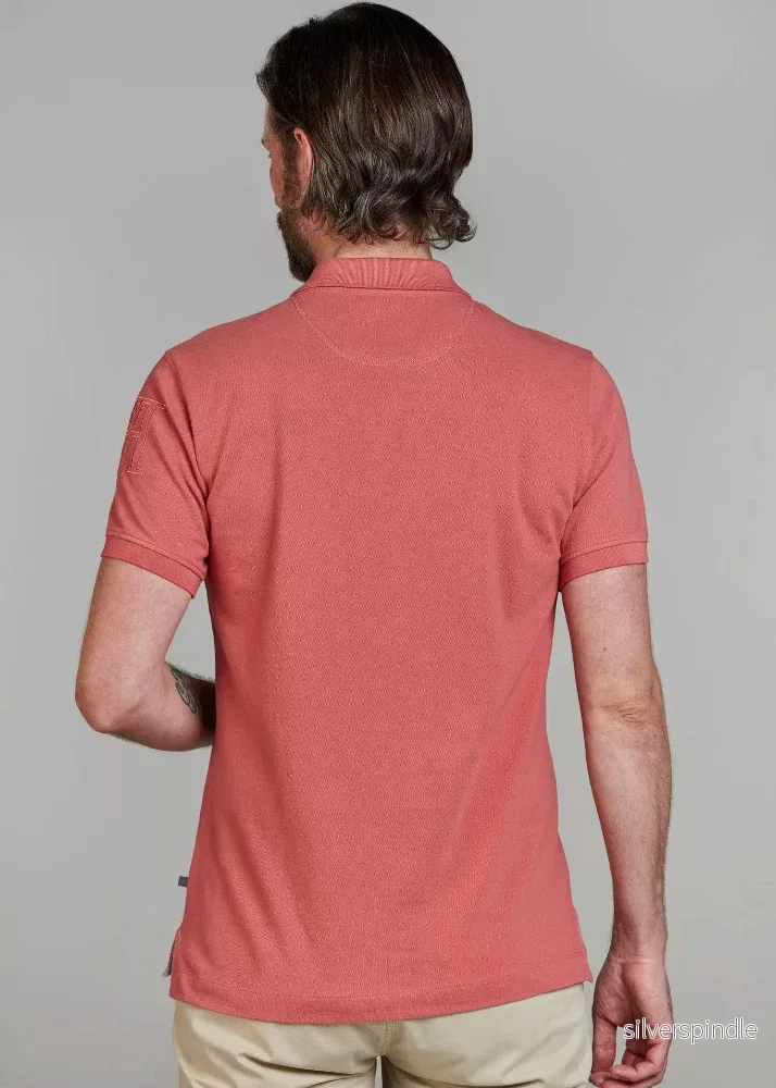 Hansen & Jacob Rough Style Polo Red - Bild 2