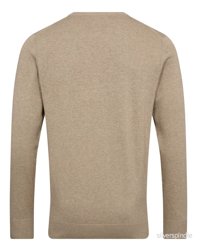 BS Jupiter Regular Fit Stickat - Light Brown - Bild 2