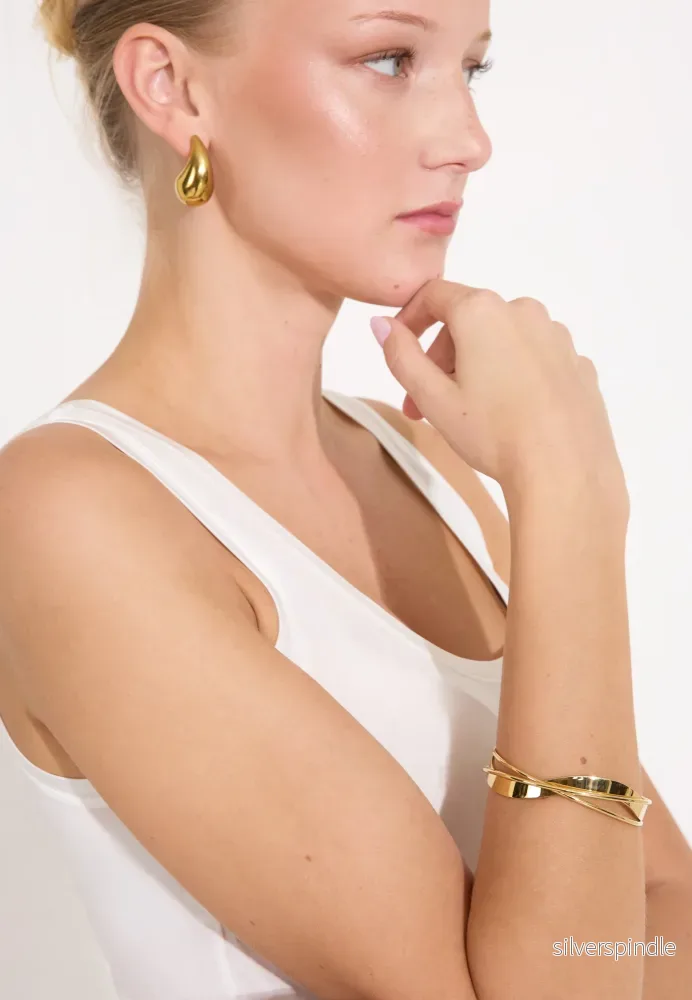 ARMBAND GREENLADIES.SE - Mässingguld / Svart