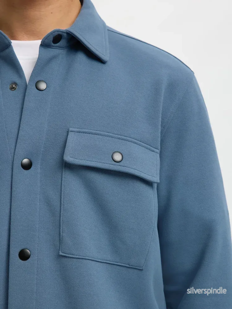 JACKIE OVERSHIRT BLUE MIRAGE - Bild 2
