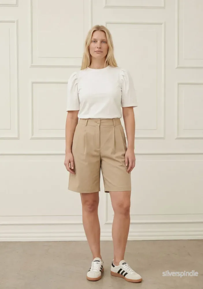 Majse Shorts - Classic Camel