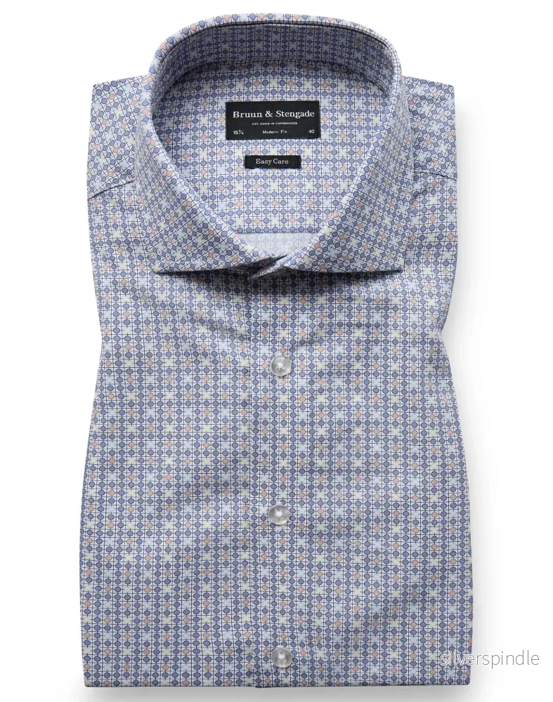 BS Djere Modern Fit Skjorta – Blue