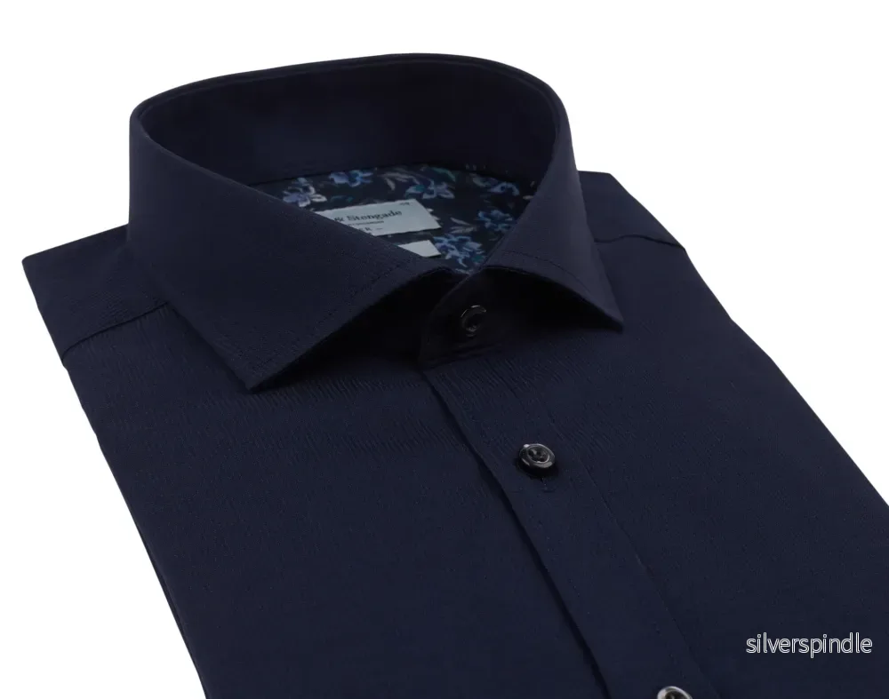 BS Claire Super Slim Fit Skjorta - Navy - Bild 2