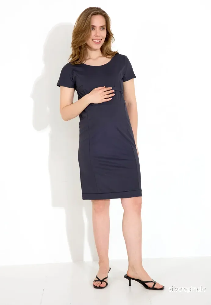 GRAVIDKLÄNNING SUMMER JERSEY DRESS – Nine Iron GRAVIDKLÄNNING SUMMER JERSEY DRESS – Nine Iron