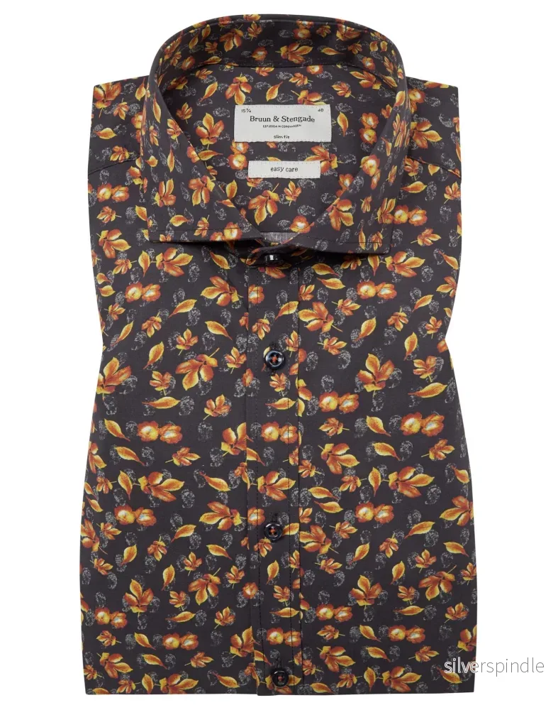 BS Goodwillie Slim Fit Skjorta – Black BS Goodwillie Slim Fit Skjorta – Black