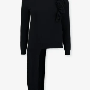 MAGLIA MISTO WS CON DETTAGLIA – Mörkblå MAGLIA MISTO WS CON DETTAGLIA – Mörkblå