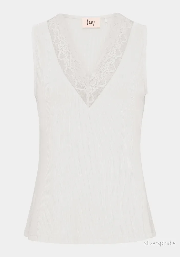 Dee V-Neck Top – White Dee V-Neck Top – White