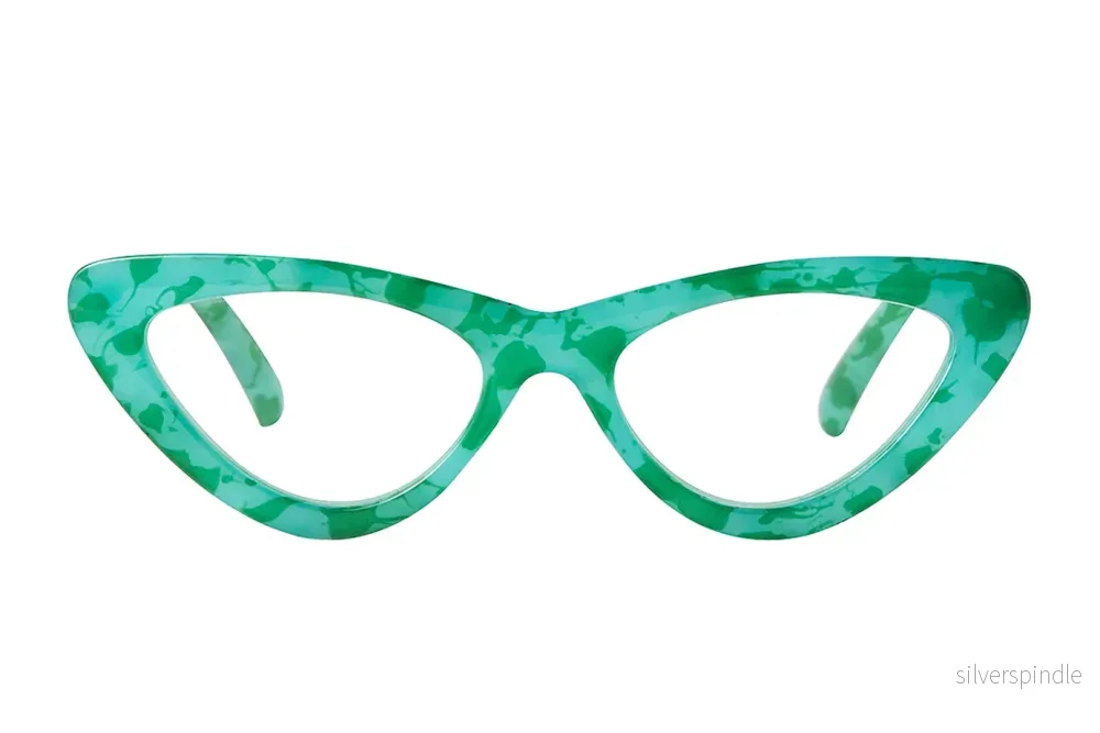 MAYA Milky Turquoise Green Reading Glasses SALE only +1.0 in Stock MAYA Milky Turquoise Green Reading Glasses SALE only +1.0 in Stock