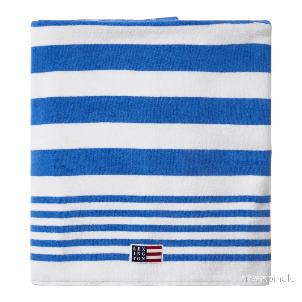 Lexington Striped Cotton Terry Family Strandhandduk Lexington Striped Cotton Terry Family Strandhandduk