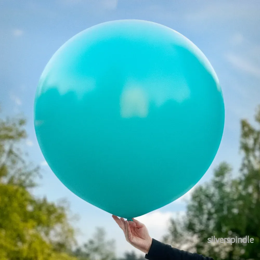 Turkos ballonger 3FT (90 cm) Turkos ballonger 3FT (90 cm)