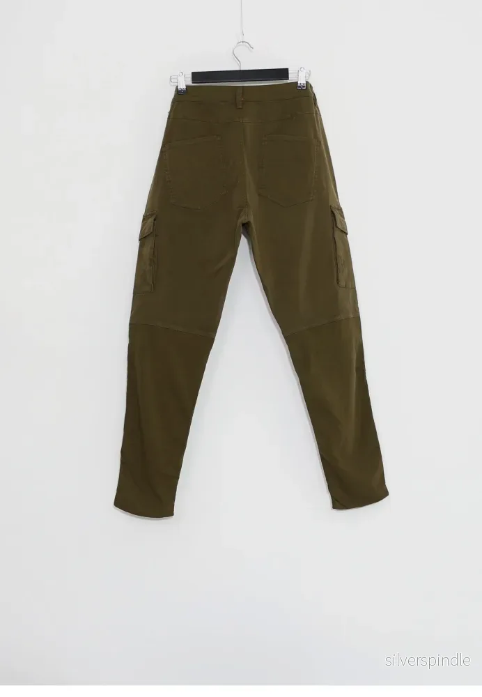 TROUSERS STRETCH SMERIGLIA - dark green - Bild 2