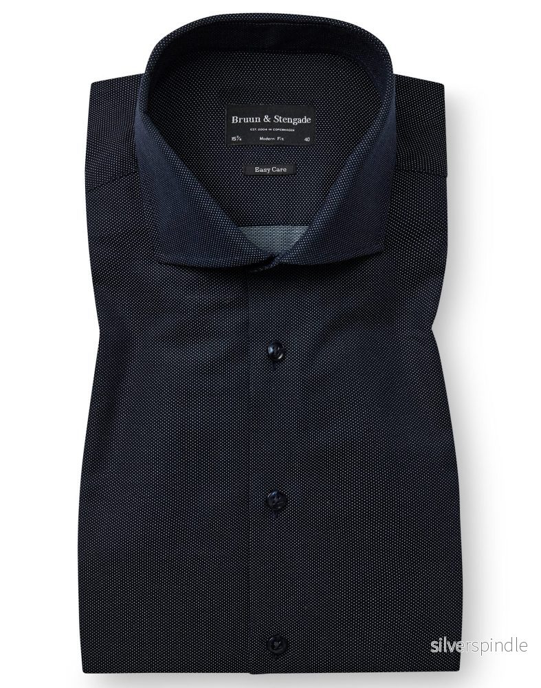 BS Randy Modern Fit Skjorta - Navy