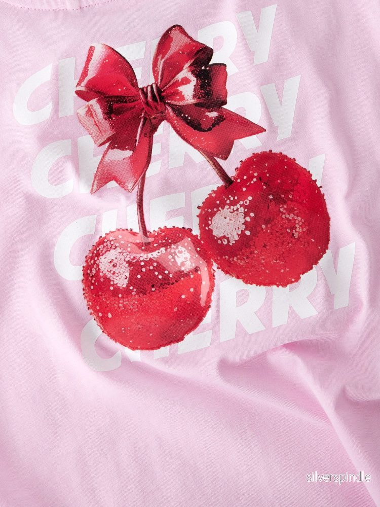 Körsbärs T-shirt - Bild 3