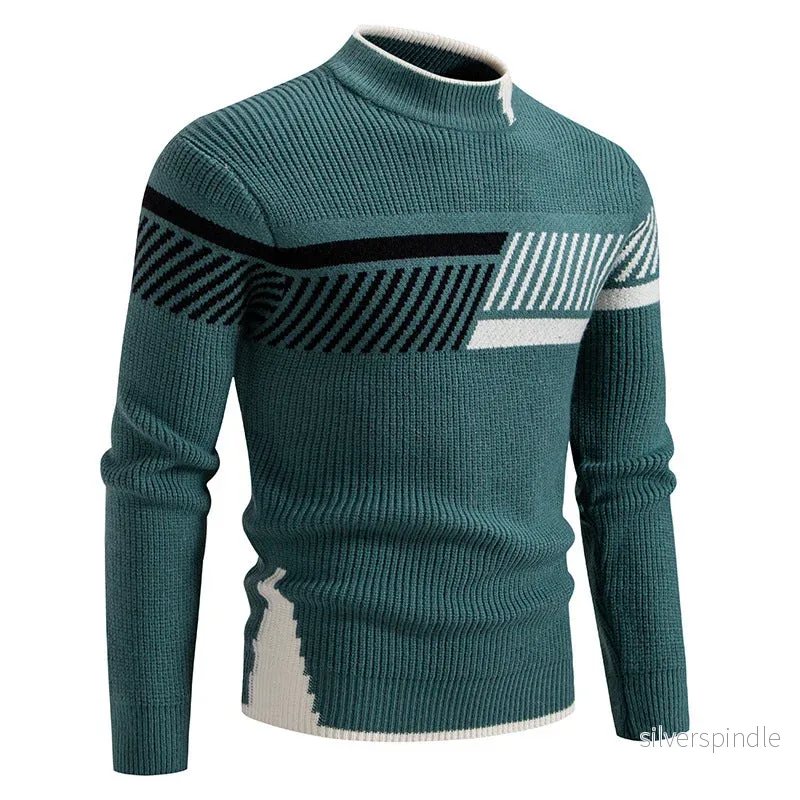 Ethan | Avslappnad Långärmad Pullover för Kyliga Dagar - Bild 3