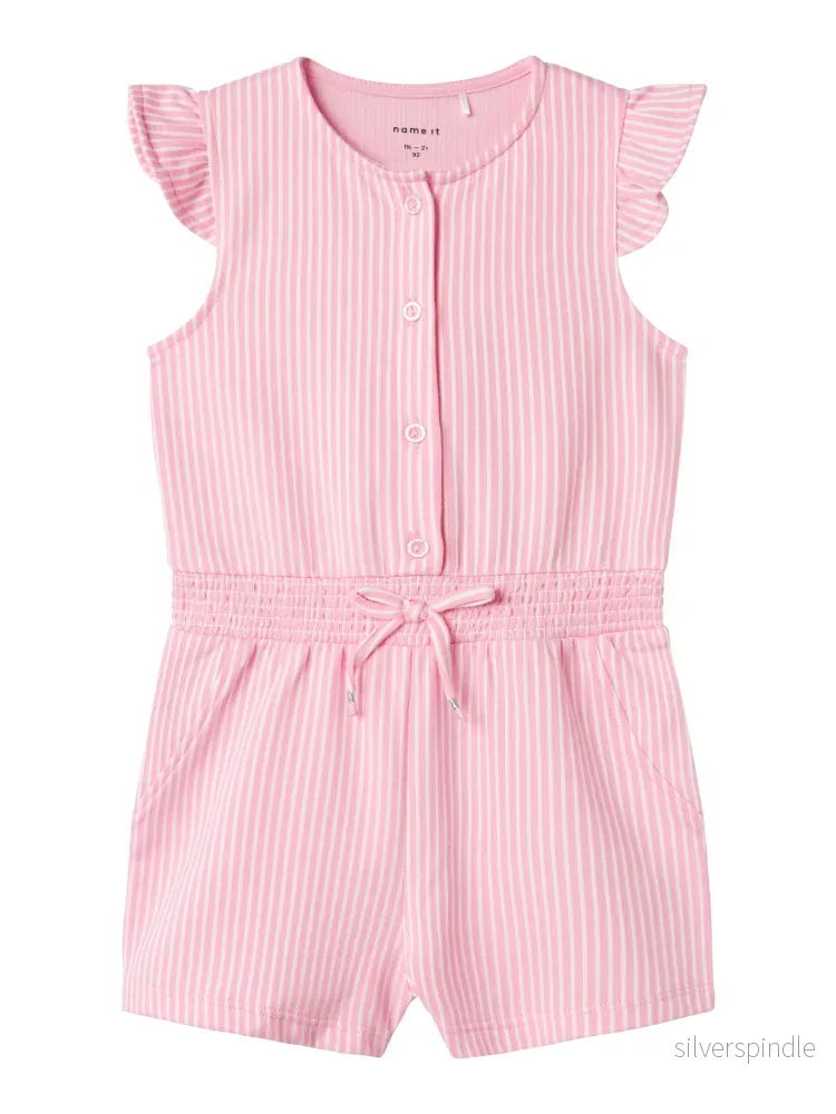 Randig Jumpsuit Shortsdress Randig Jumpsuit Shortsdress