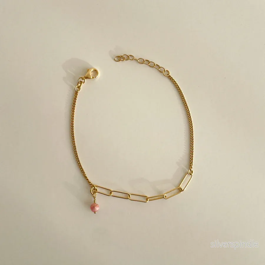 Ovillkorlig kärlek armband | Guldpläterad - Bild 2