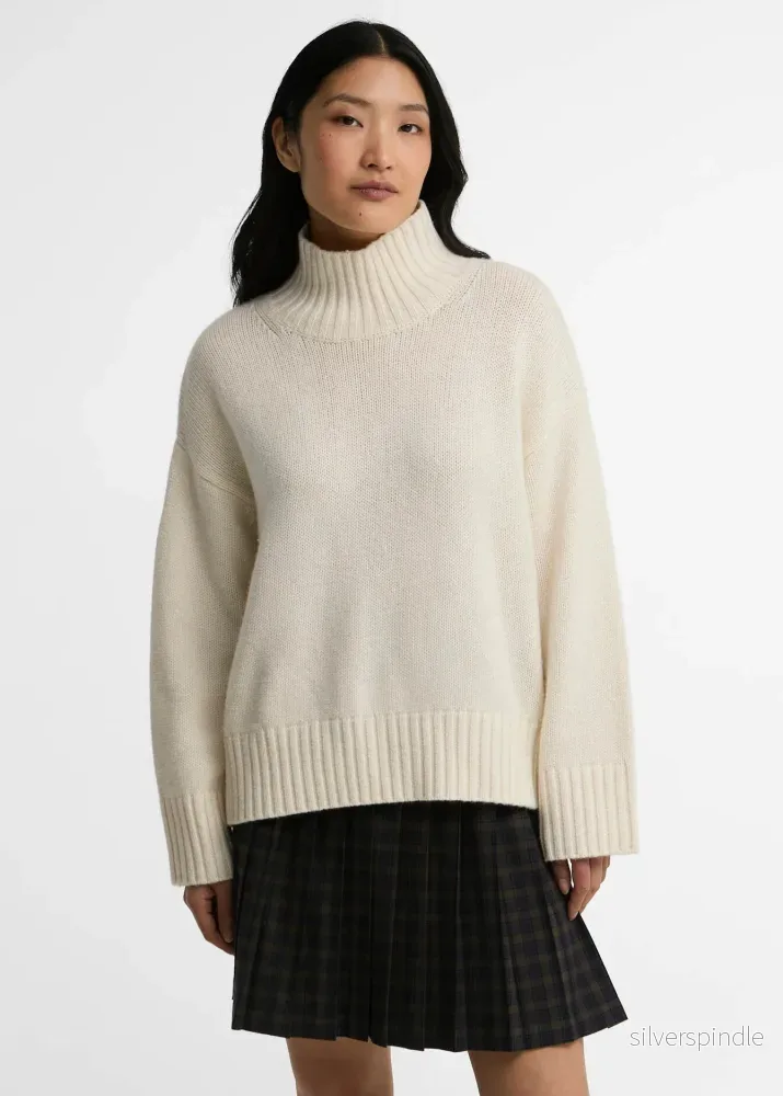 Barbour Woodhouse Cashmere Blend FN Ecru Barbour Woodhouse Cashmere Blend FN Ecru